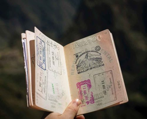 Backpacking Visum für verschiedene Reiseziele