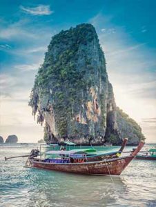 Thailand als beliebtes Reiseziel für backpacking Reisen